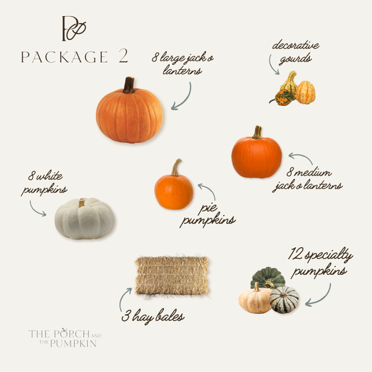 Package 2 - The Classic Pumpkin Package