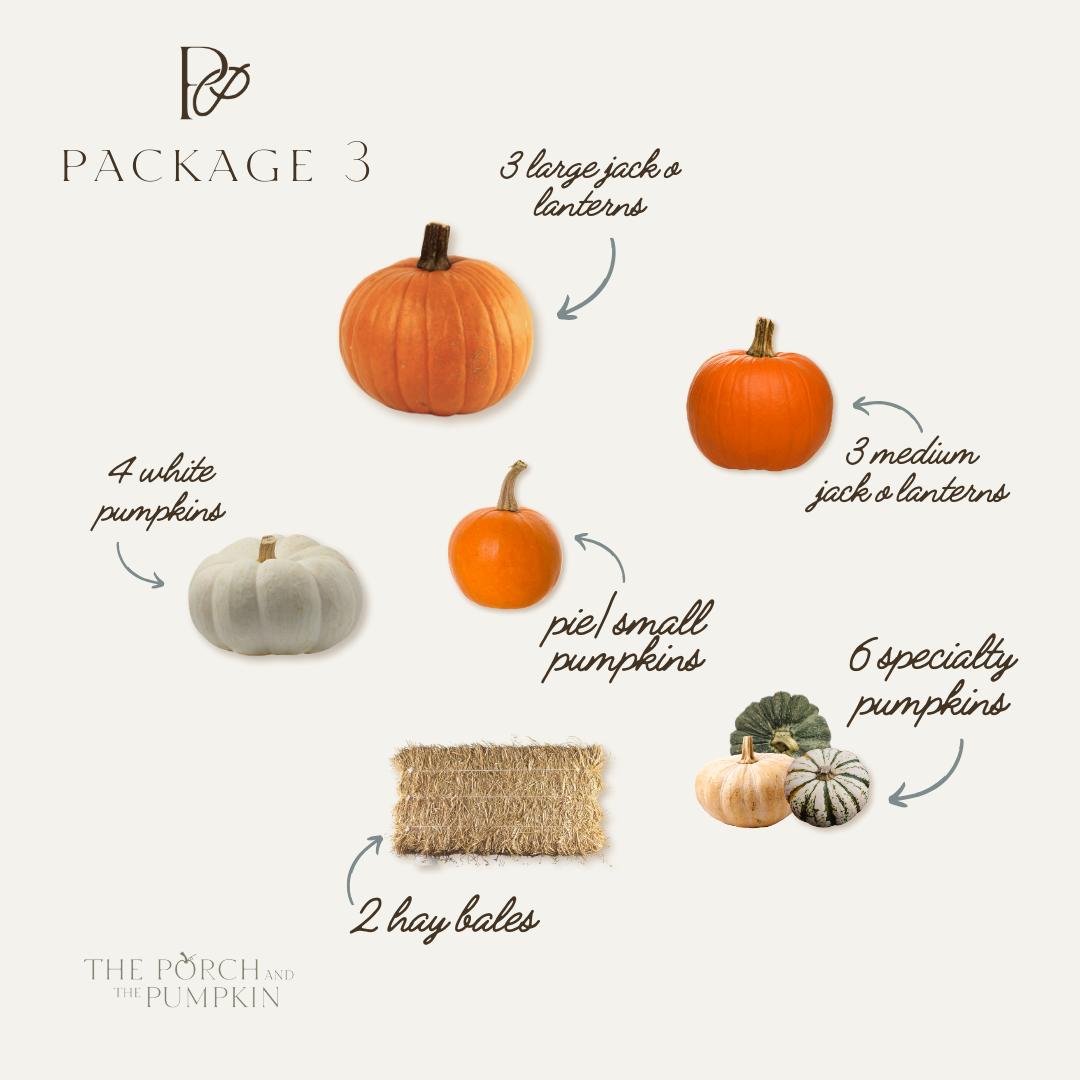 Package 3 - The Petit Pumpkin Package